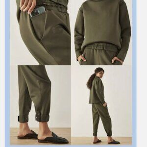 Aday Like a Dream scuba Jogger pant, black, small